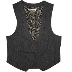 Lizzy Waist Coat - Dark Chocolate