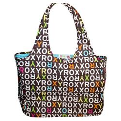 Splash Roxy Print Shopper Bag - Brown