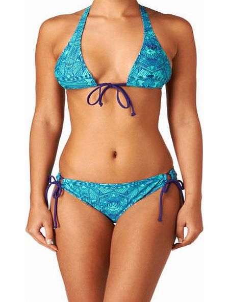 Roxy Womens Roxy Racerback Scooter Tie Side Bikini -