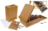 Royal and Langnickel 104 Piece Artist Wood Easel All Media Art Set