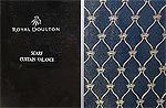 Royal Doulton 3 Width Blue Scarf Valance