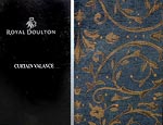 Royal Doulton 3 Width Blue Valance