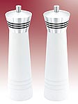 Royal Doulton 8 Aluminium & White Salt Mill