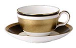 Royal Doulton Acid on White Teacup & Saucer