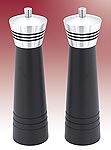 Royal Doulton Aluminium & Black Salt Mill 8