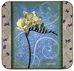 Royal Doulton Blue Freesia - Coasters x 6