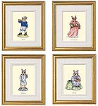 Royal Doulton Bunnykins Nursery Rhyme Print Collection