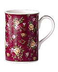 Royal Doulton Ruby Lace Damask Mug