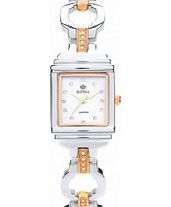 Royal London Ladies Dress Two Tone Crystal Watch