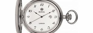 Royal London Mens Quartz Pocket Watch with Chain