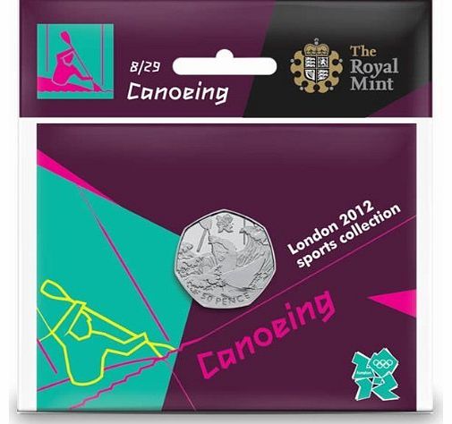 London 2012 50p Sports Collection - Canoeing/Kayaking