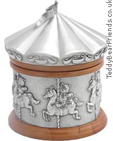 Royal Selangor Carousel Horses Music Box