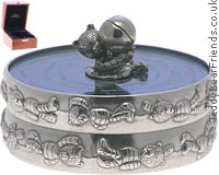 Royal Selangor Teddy Bear Trinket Box