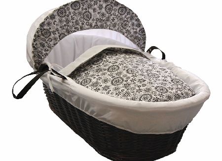 Royal Wicker Moses Basket Elegance