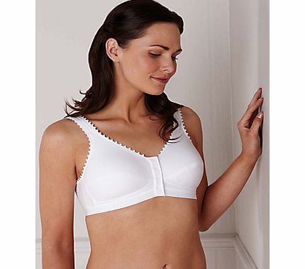 Royce 1010 Cotton Comfi-Bra, White