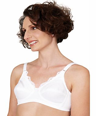 Royce Jasmine 423P Soft Post Surgery Bra, White