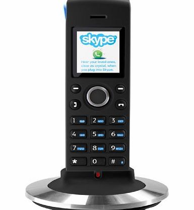 RTX DUALphone 4088 Skype and Landline Additional Handset - Black