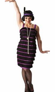 1920s Flapper Costume - Size 12-14