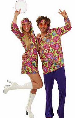 Hippy Guy Costume - XL