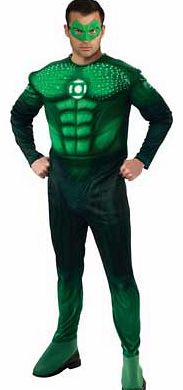 Rubies Masquerade Rubies Deluxe Lite Up Hal Jordan Costume - Large