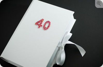 Ruby Anniversary Large Keepsake Box