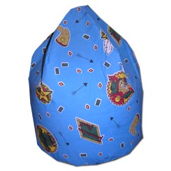 rucomfy Blue Cowboy Taz Didibag Bean bag NEXT DAY*DELIVERY