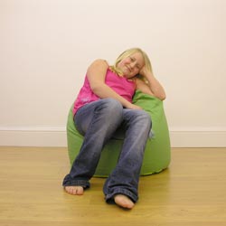 rucomfy Bratbag Medium cotton drill bean bags