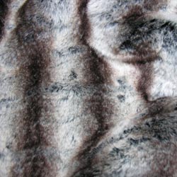 rucomfy Grey Chinchilla Bratbag Medium faux fur bean bags