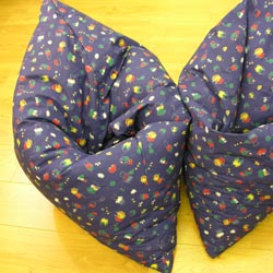 rucomfy Pack of 2 My Space Farmyard Floor Cushions