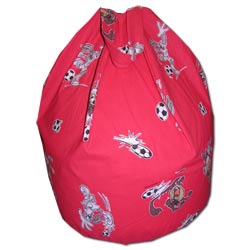 rucomfy Taz & Bugs Football Didibag Small Beanbag