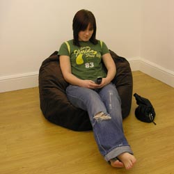 rucomfy Teenbean Large Jumbo Cord bean bags