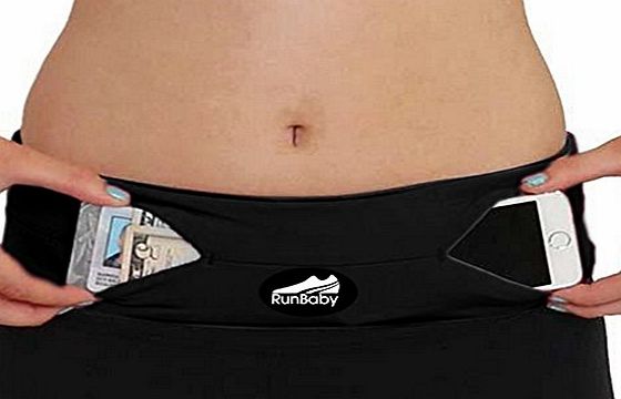 Run Baby Running Belt : Best Waist Pack for Money, iphones, Smart Phones and Keys. Waterproof, Adjustable, Light, Bright amp; Reflective Personal Storage Belt With Secure Velcro Fastener