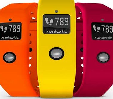 Runtastic Orbit Bands - Yellow. Orange and Pink