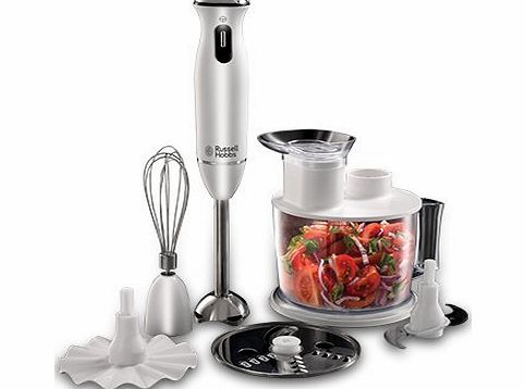 Russell Hobbs 21500 Aura 6-in-1 Hand Blender - White