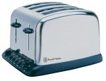 RUSSELL HOBBS Classic 4 Slice Toaster Satin