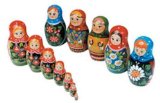 russimco 7 pc Nestig doll