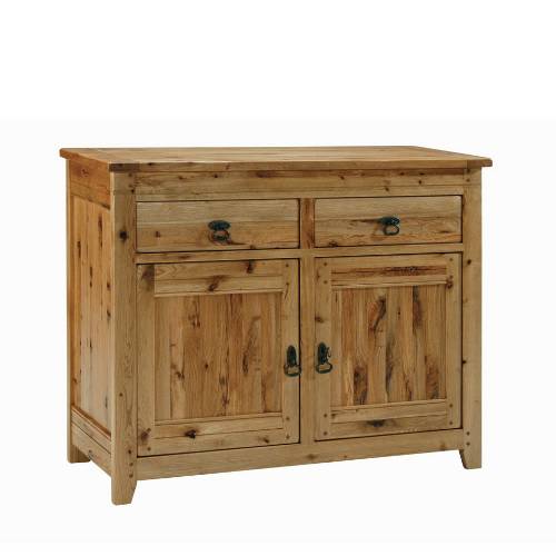 Rustic Oak 2 Door Sideboard