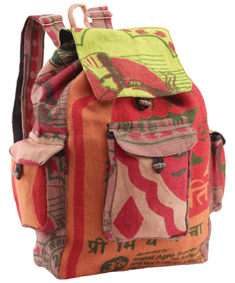 Rustic Rice Bag Rucksack