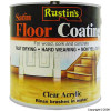 Satin Finish Clear Acrylic Floor Coating