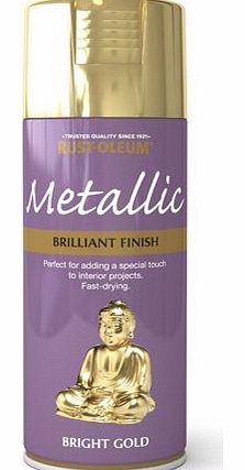 400ml Brilliant Metallic Gold