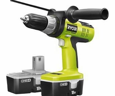 CDDI18022N 18 Volt Hammer Drill with 2 x 1.7 Ah Ni-Cad Batteries