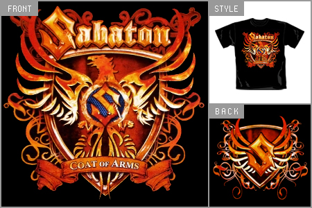 (Coat Of Arms) T-Shirt nbl_sabaton_coa_ts