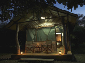 Safari lodge in Zambia