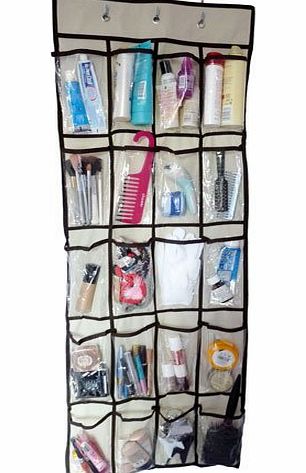 20 Pocket Door Hanging Tidy Organiser Storage Rack