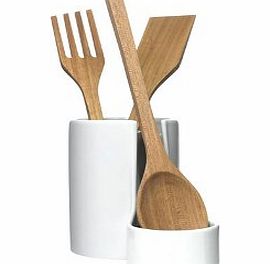 Sagaform Project Utensil Holder with Spoon Rest Utensil