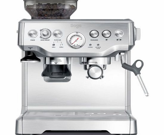 Sage by Heston Blumenthal the Barista Express Coffee Machine and Grinder, 1700 Watt