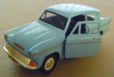 Saico 1:32nd Scale Ford Anglia - Sky Blue