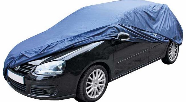 Blue Full Car Cover - Medium