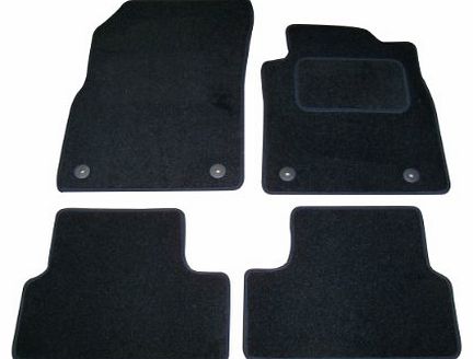 Sakura Car Mats in Black for Vauxhall Astra (Fits 2010 on Models)