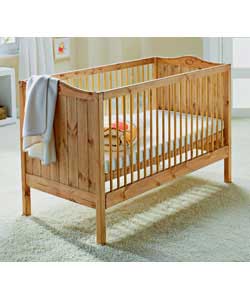 Cot Bed - Pine